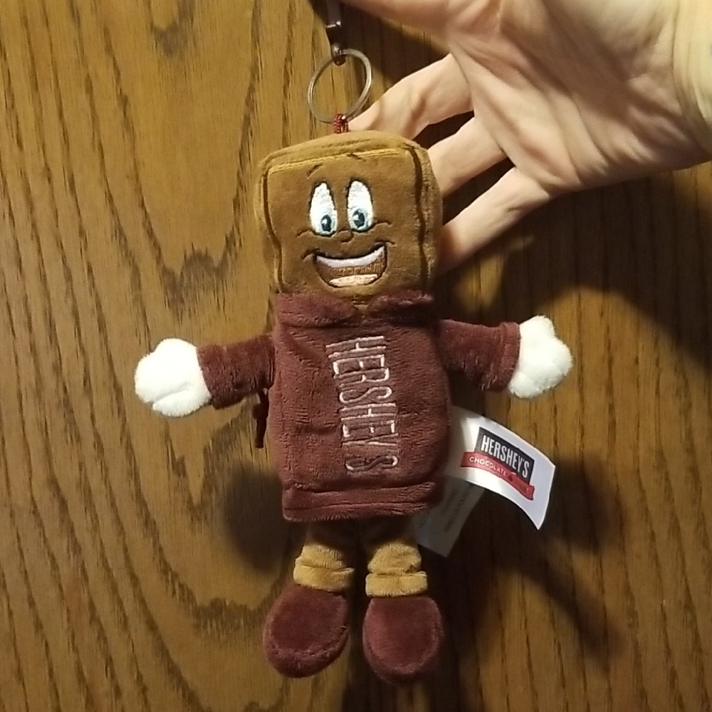 🍫Hersheys Candy Bar Plush Keychain🍫